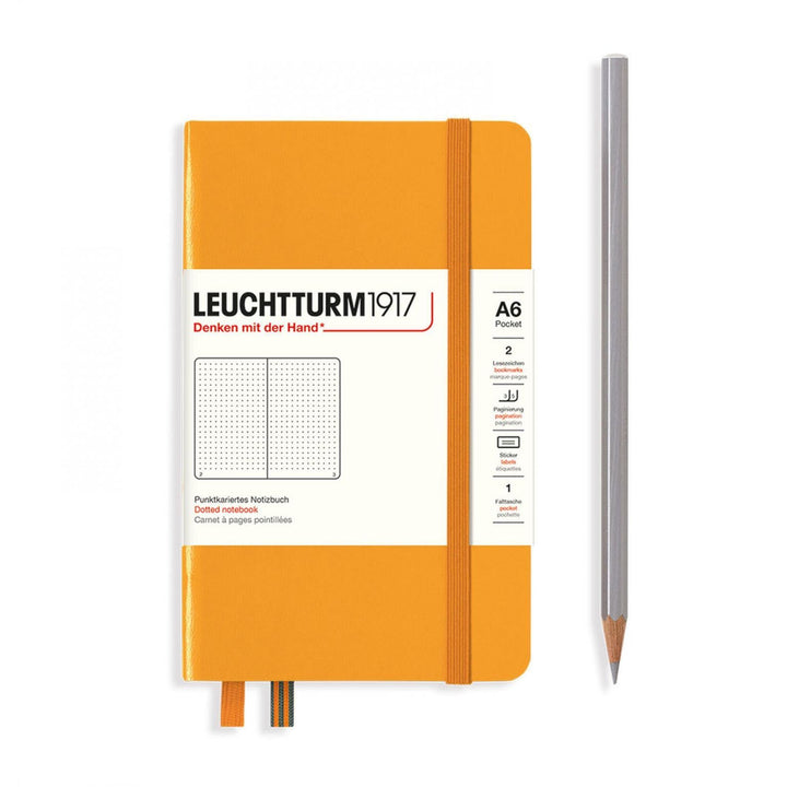 Leuchtturm Notebook HC Pocket A6 187p Dotted Rising Sun