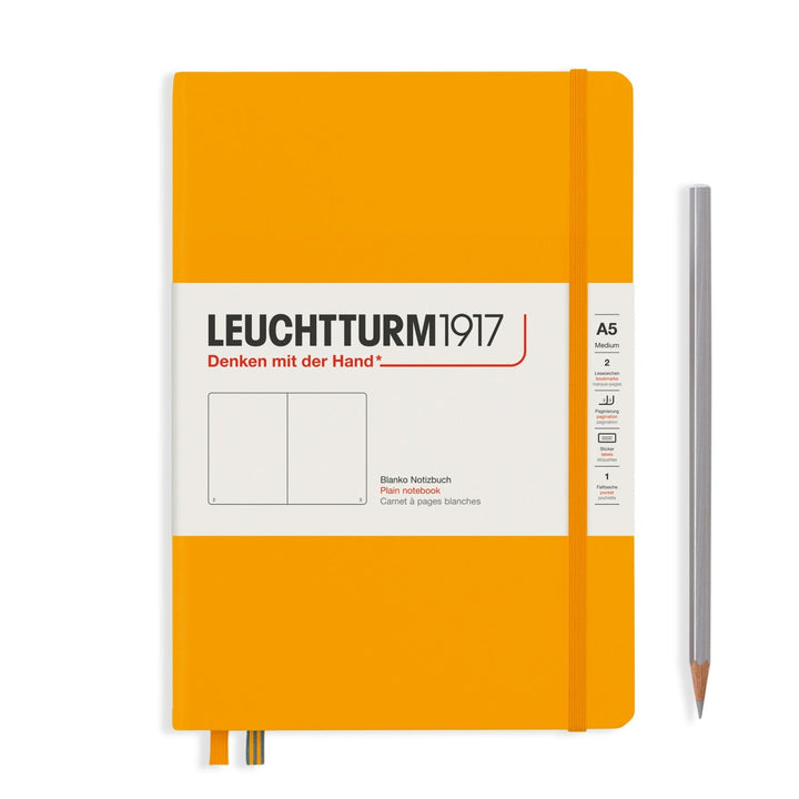 Leuchtturm Notebook HC Medium A5 251p Ruled Rising Sun