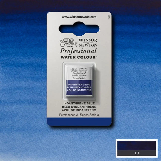 Indanthrene Blue S3 Winsor &amp; Newton 1/2 Pan