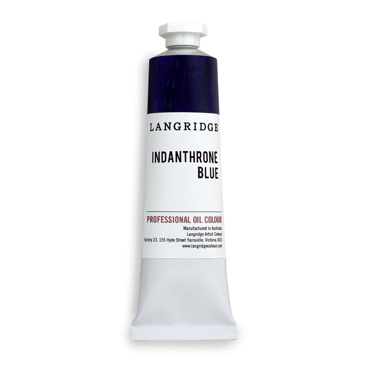 Langridge Indanthrone Blue Oil Colour