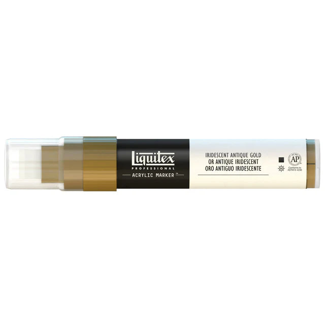 Iri Antique Gold Liquitex Marker Wide 15mm