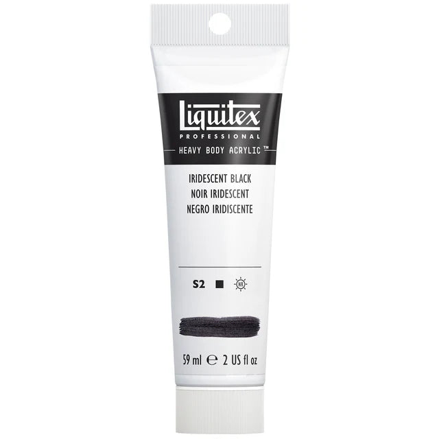Iridescent Black HB Liquitex 59ml