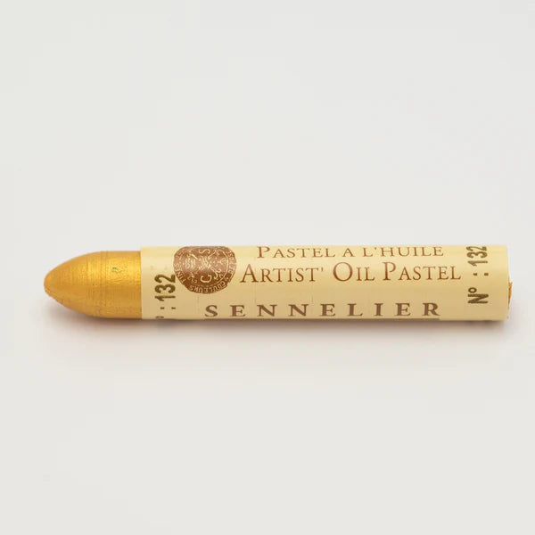 132 Golden Pearl Sennelier Iridescent Oil Pastel