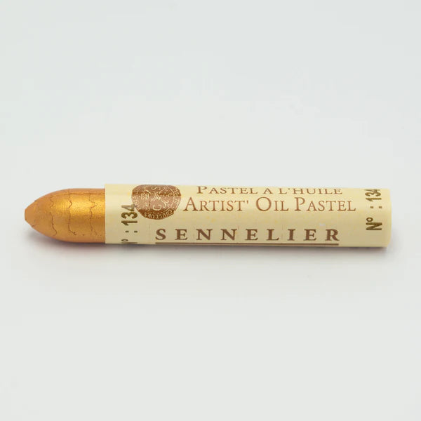 134 Red Gold Sennelier Iridescent Oil Pastel