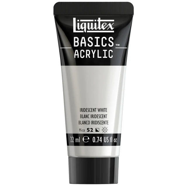 Iridescent White Basics Acrylic 118ml