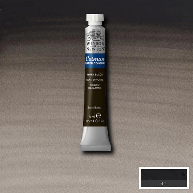 Ivory Black Cotman 8ml