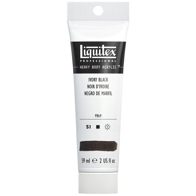 Ivory Black Liquitex 59ml