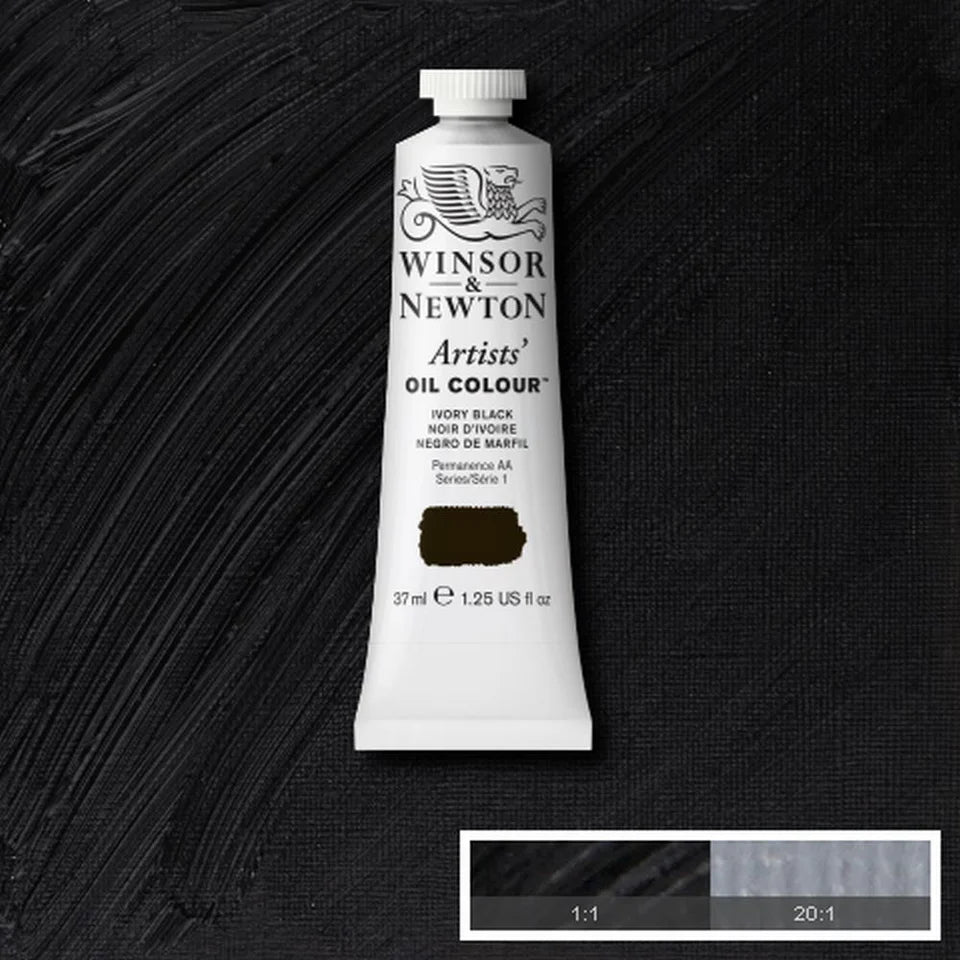 Ivory Black Winsor &amp; Newton Aoc