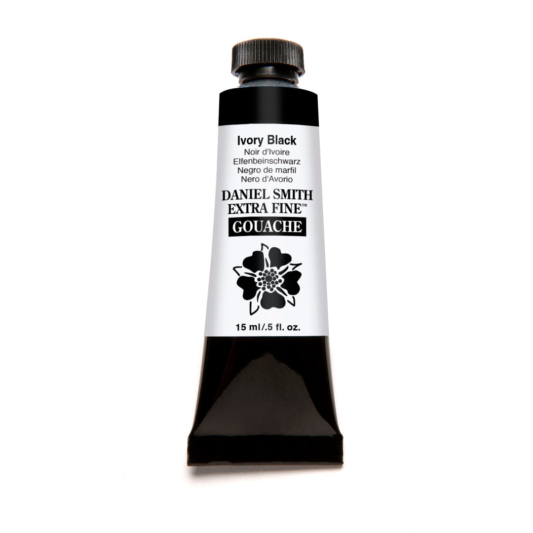 Ivory Black Daniel Smith Gouache 15ml