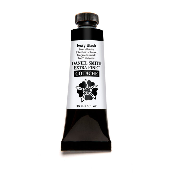 Ivory Black Daniel Smith Gouache 15ml