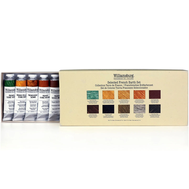 WILLIAMSBURG OIL FRENCH EARTHS SET