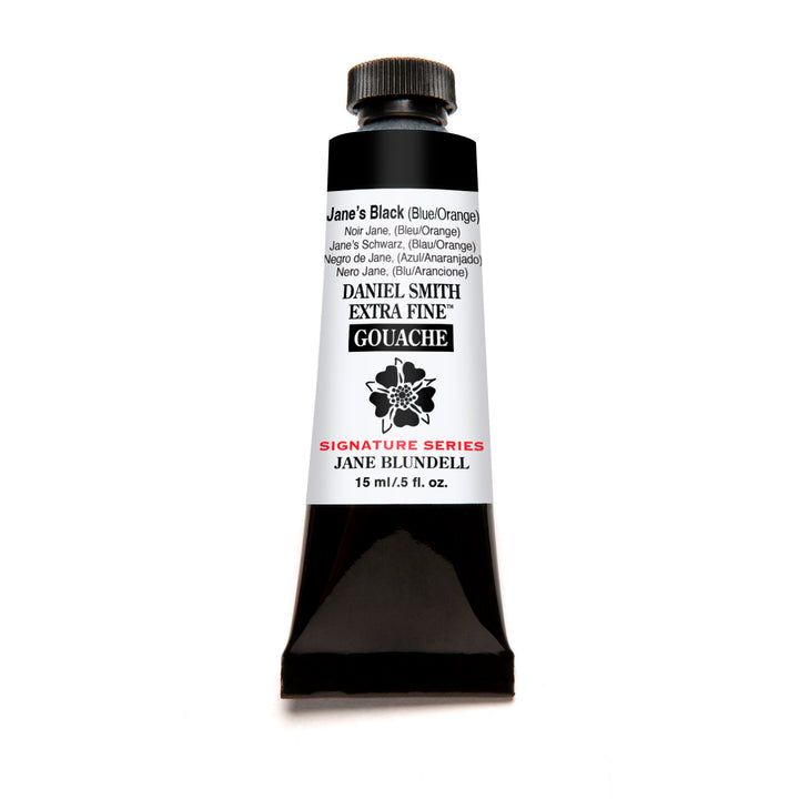 Janes Black (B/O) Daniel Smith Gouache 15ml