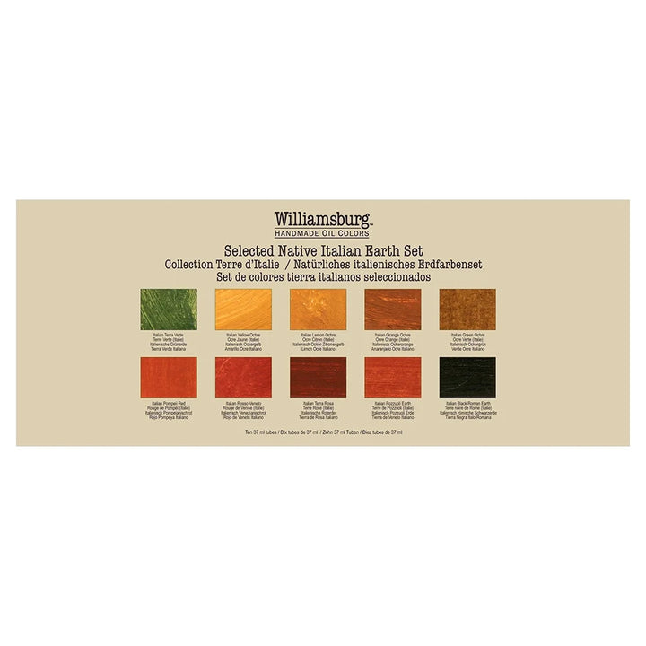 WILLIAMSBURG OIL NATIVE ITALIAN EARTH SET