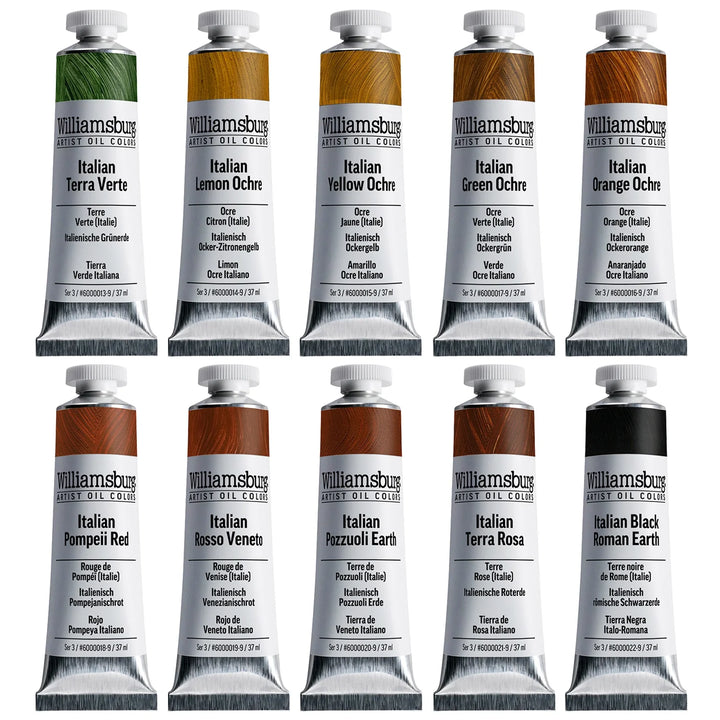 WILLIAMSBURG OIL NATIVE ITALIAN EARTH SET