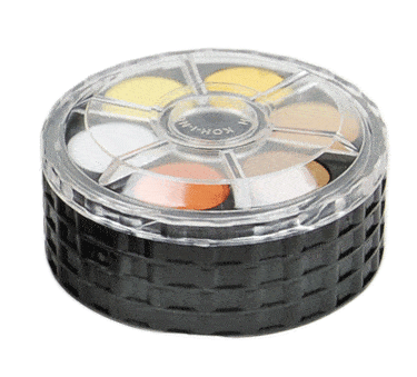 Koh I Noor Watercolour Disc Set 24