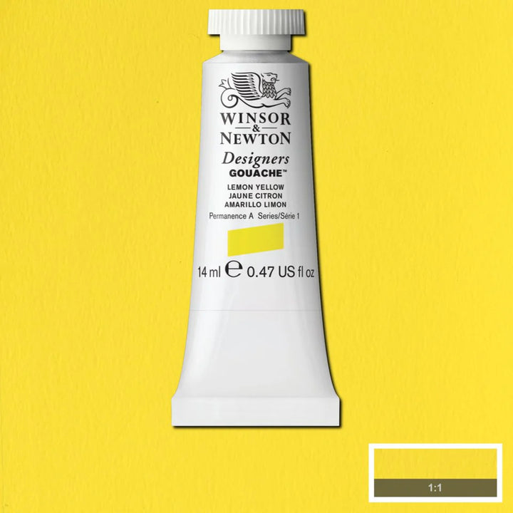 Lemon Yellow Gouache WN 14ml