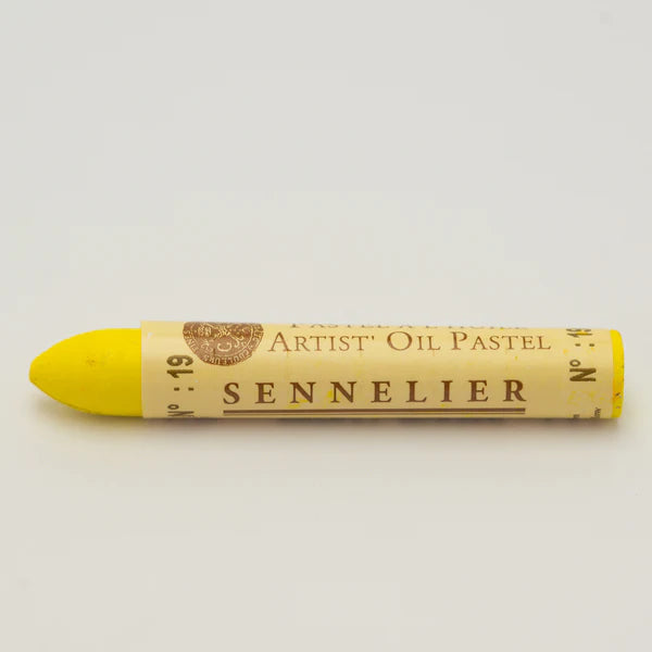 019 Lemon Yellow Sennelier Oil Pastel