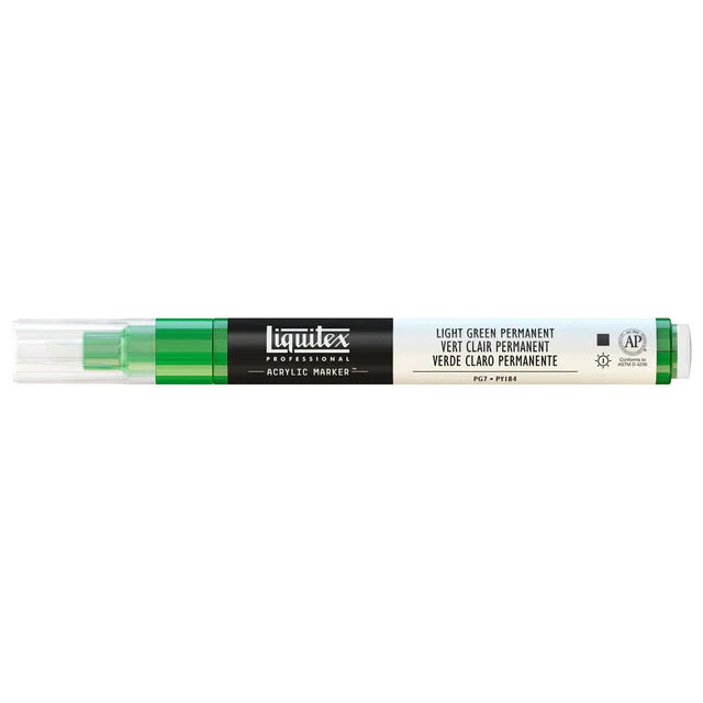 Light Green Perm Liquitex Marker Wide 15mm