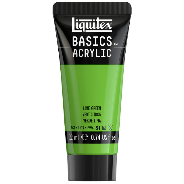 Lime Green Basics Acrylic 118ml
