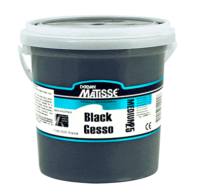 Black Gesso MM25 Matisse