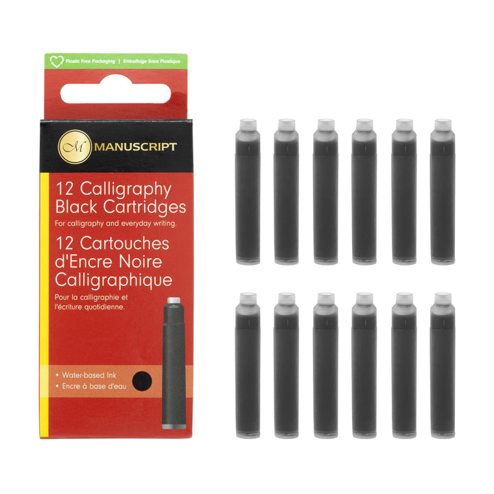 Manuscript Calligraphy fountain pen Cartridges BL PK12