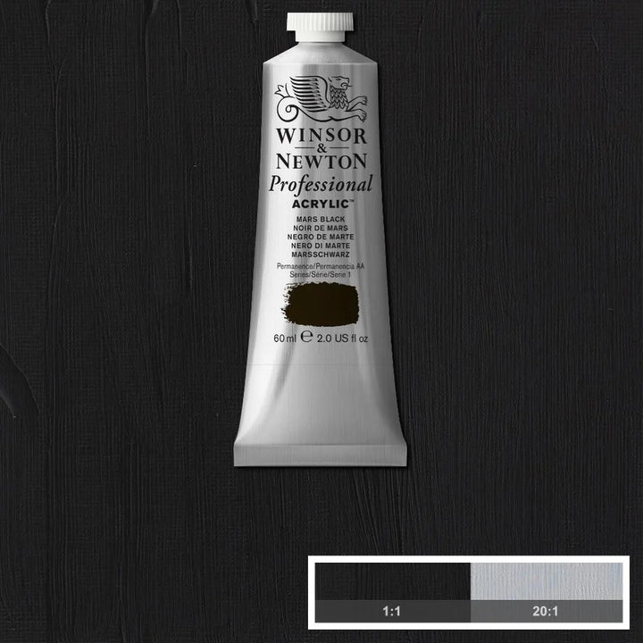 Mars Black Winsor &amp; Newton Artist Acrylic