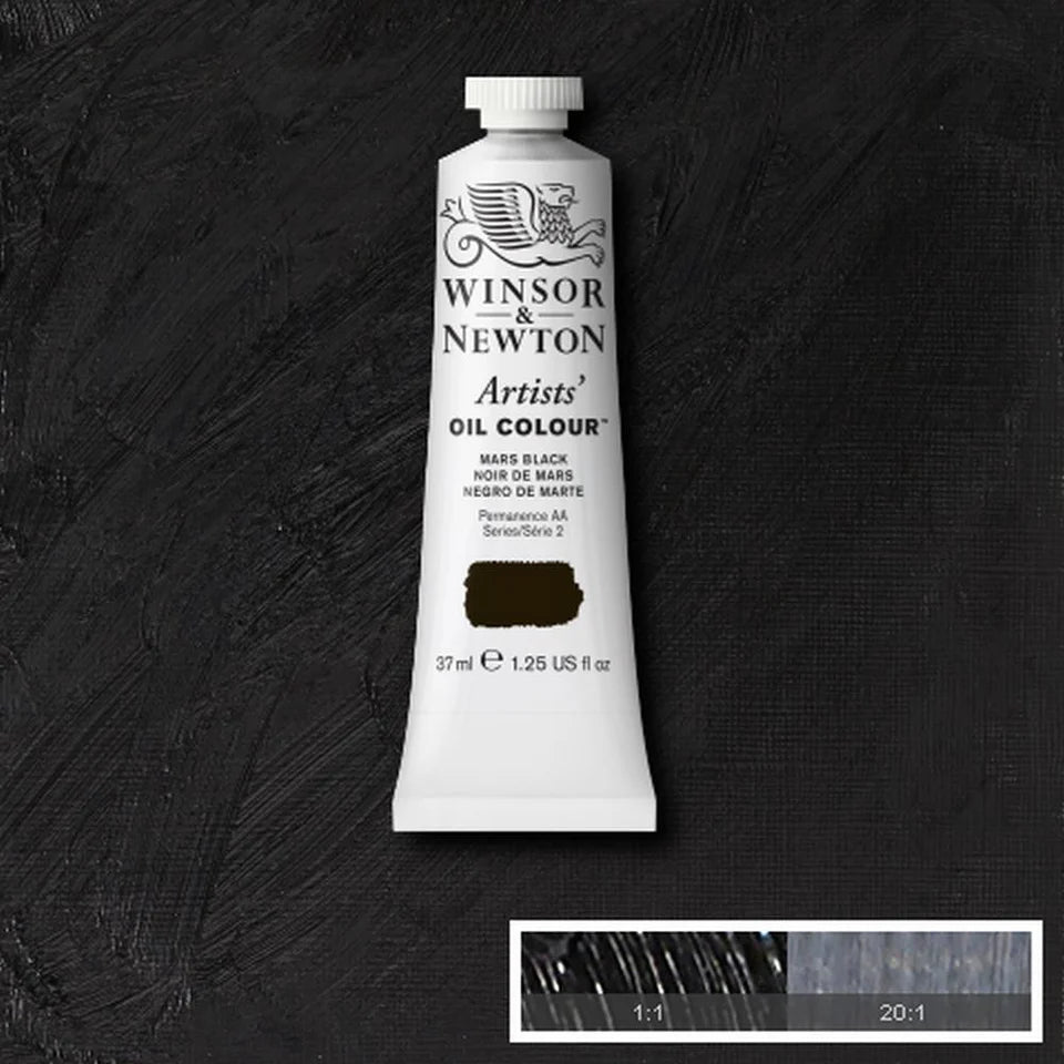 Mars Black Winsor &amp; Newton Aoc 37ml