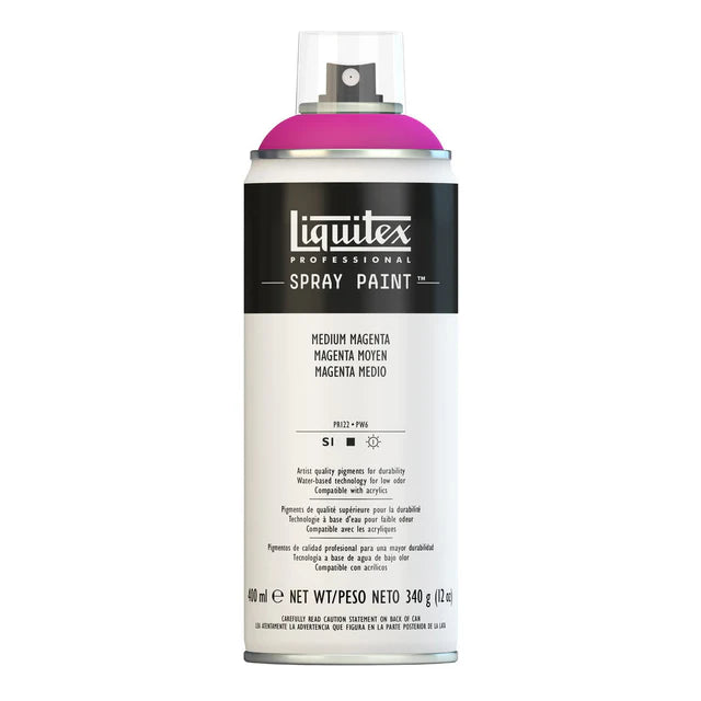 Medium Magenta Liquitex Spray Paint 400ml Can