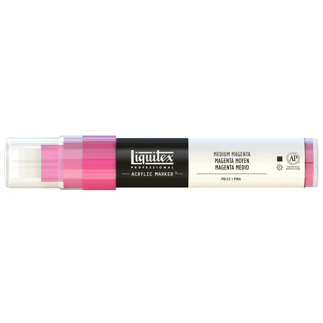 Medium Magenta Liquitex Marker Wide 15mm