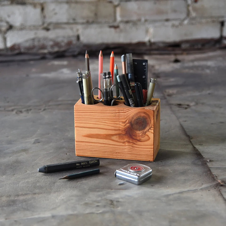 Desk Caddy Organizer - Medium Maple