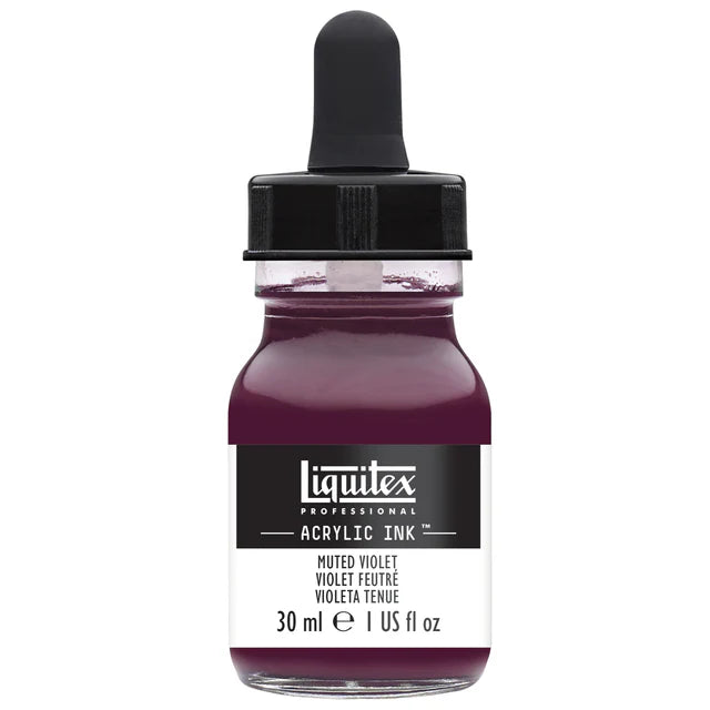 Muted Violet Liquitex Acrylic Ink 30ml