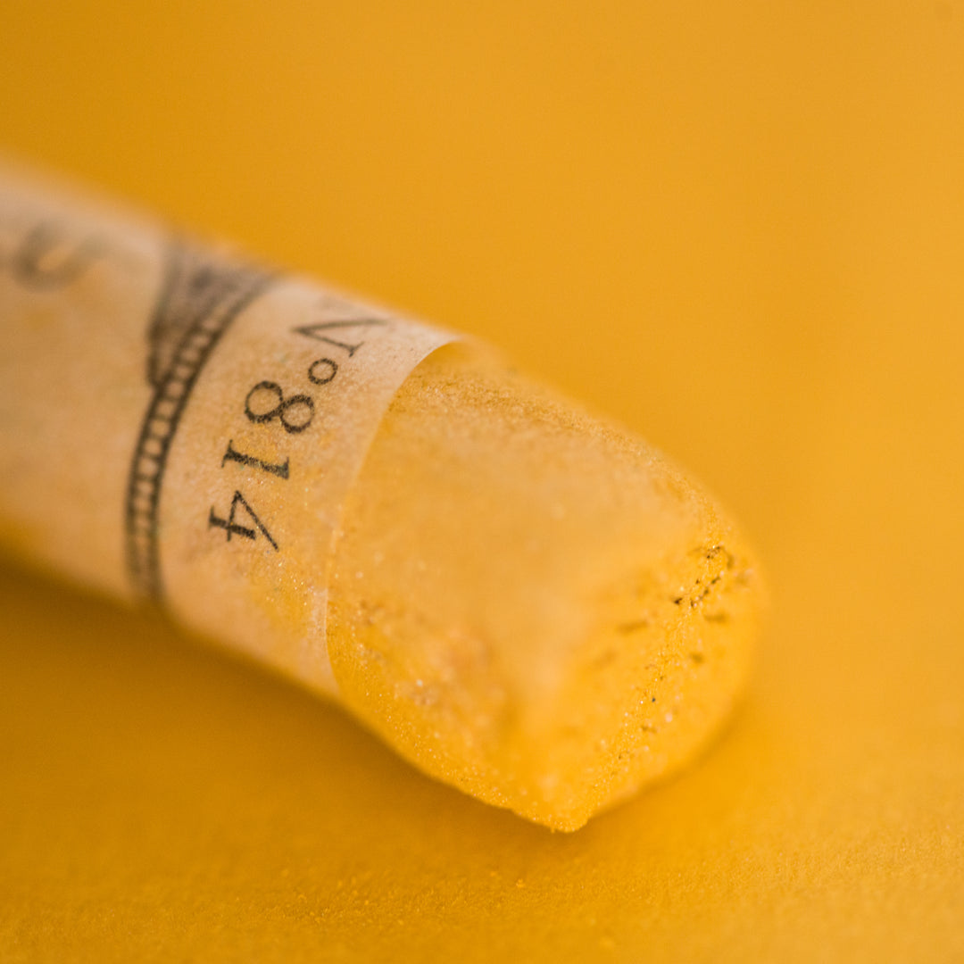 814 Iridescent Yellow Ochre Sennelier Extra Soft Pastel