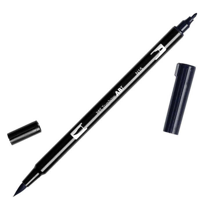 Black N15 Tombow Dual Brush Pen
