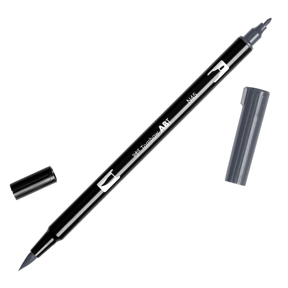 Cool Grey 10 N45 Tombow Dual Brush Pen
