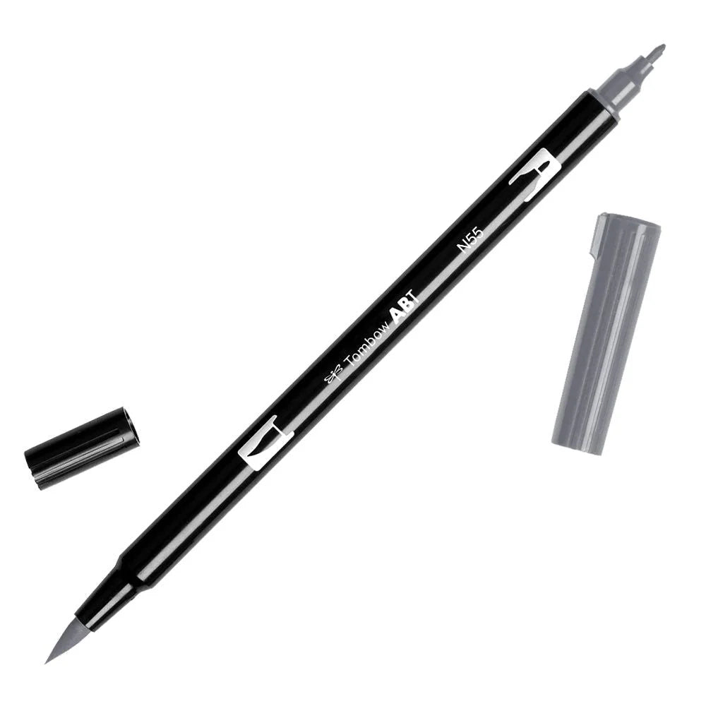 Cool Grey 7 N55 Tombow Dual Brush Pen