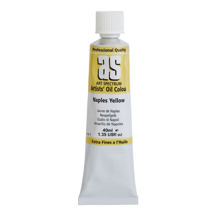 Naples Yellow Art Spectrum Oil