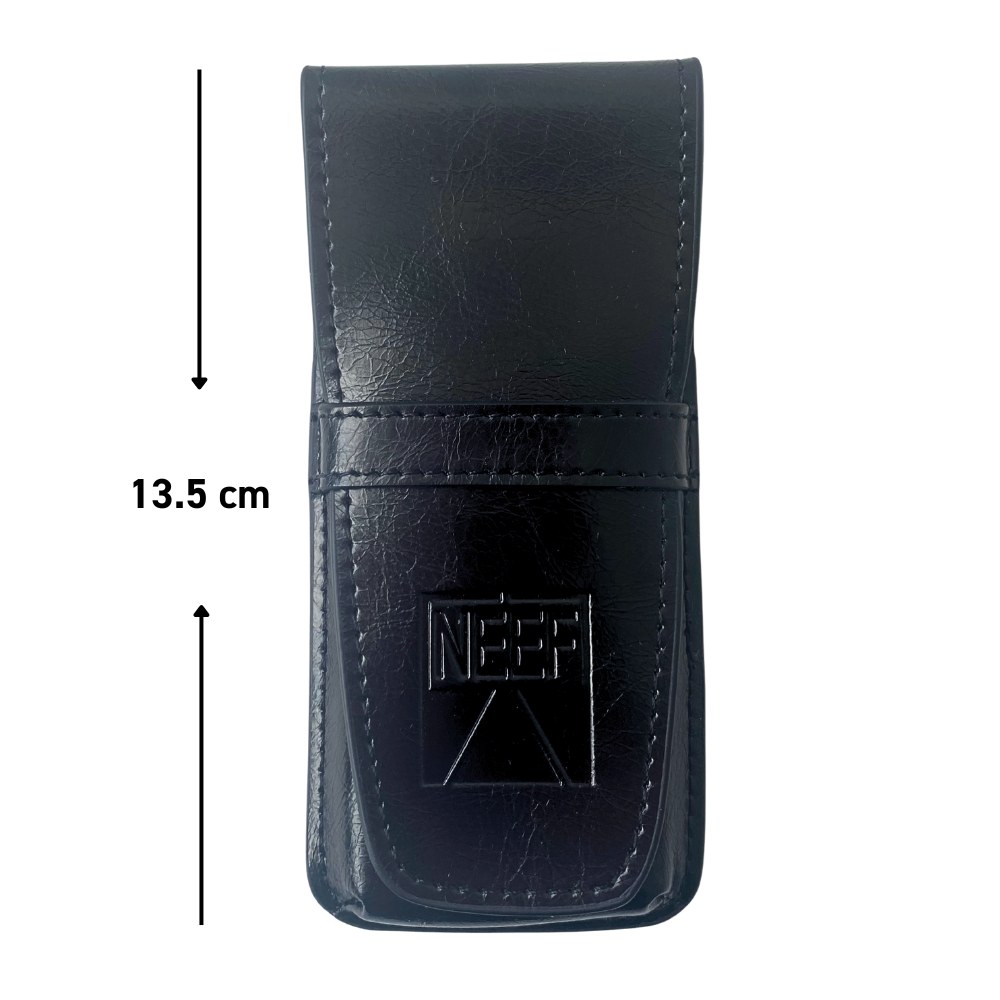 Neef Leather Pocket Brush Pouch Black