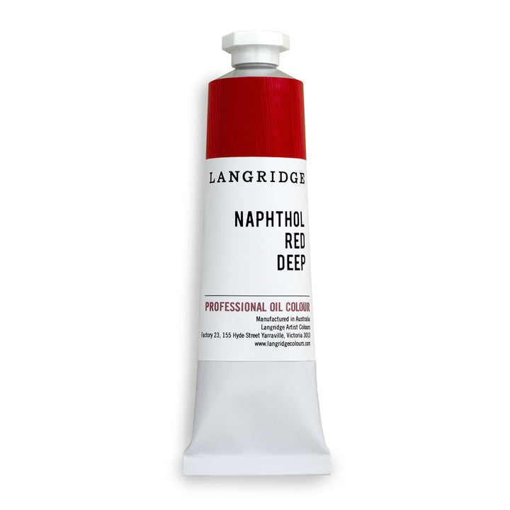 Langridge Naphthol Red Deep Oil Colour