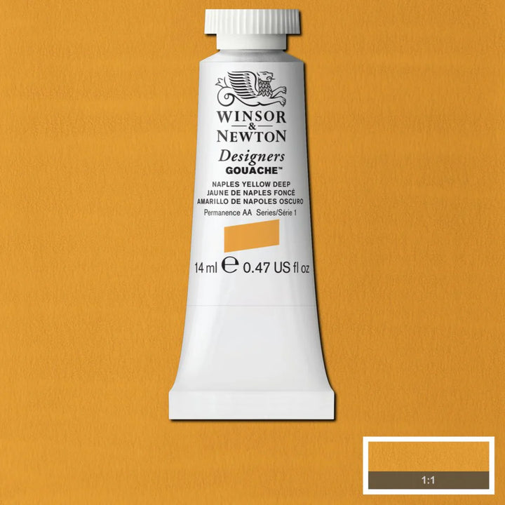 Naples Yellow Deep Gouache WN 14ml
