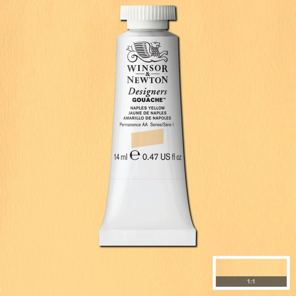 Naples Yellow Gouache WN 14ml