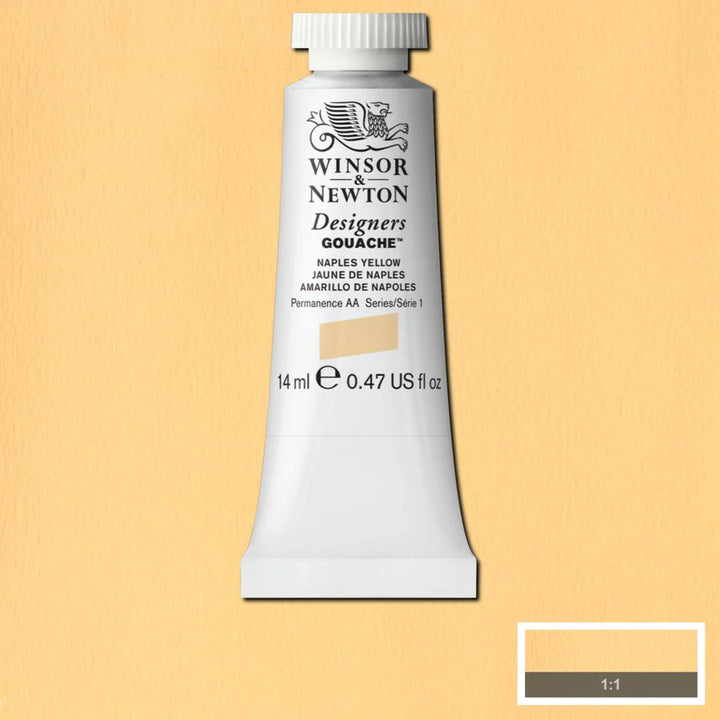 Naples Yellow Gouache WN 14ml