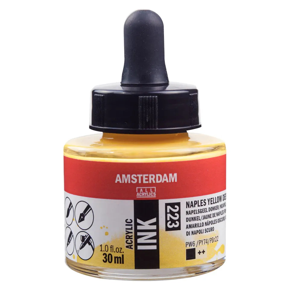 Naples Yellow Dp Talens Ink 30ml