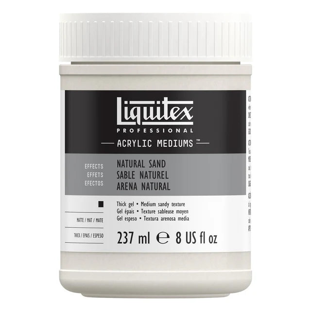 Liquitex Natural Sand Textured Effects Medium 237ml