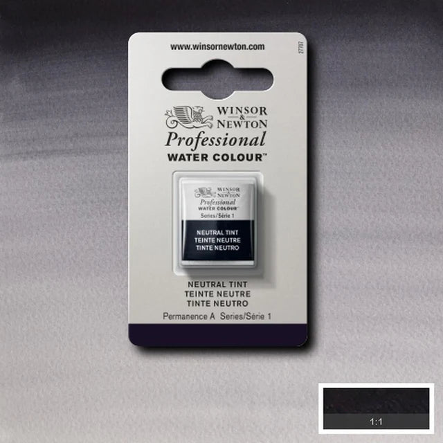 Neutral Tint S1 Winsor &amp; Newton 1/2 Pan