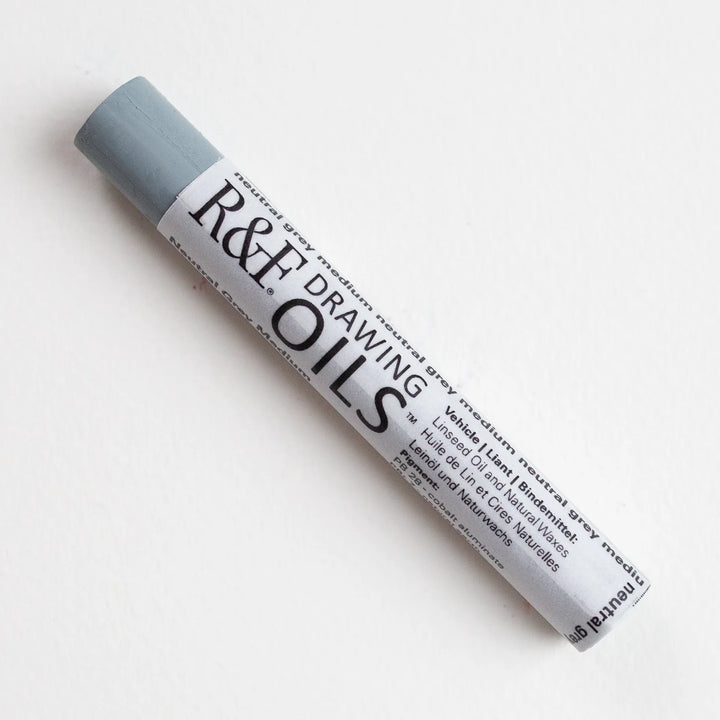 3122 Neutral Grey Medium R&amp;F Drawing Oil 12ml