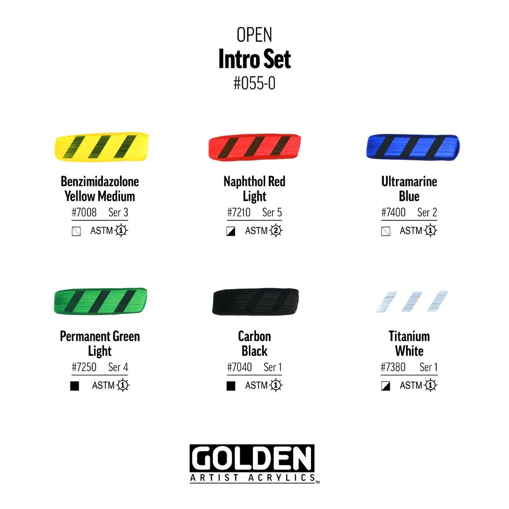 GOLDEN OPEN INTRO SET