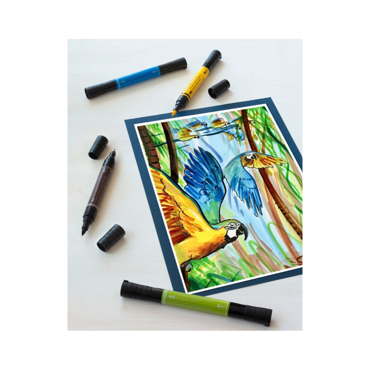 PITT Artist Pen Dual Marker wallet of 10