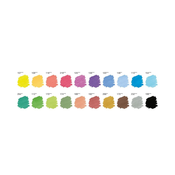 PITT Artist Pen Dual Marker wallet of 20