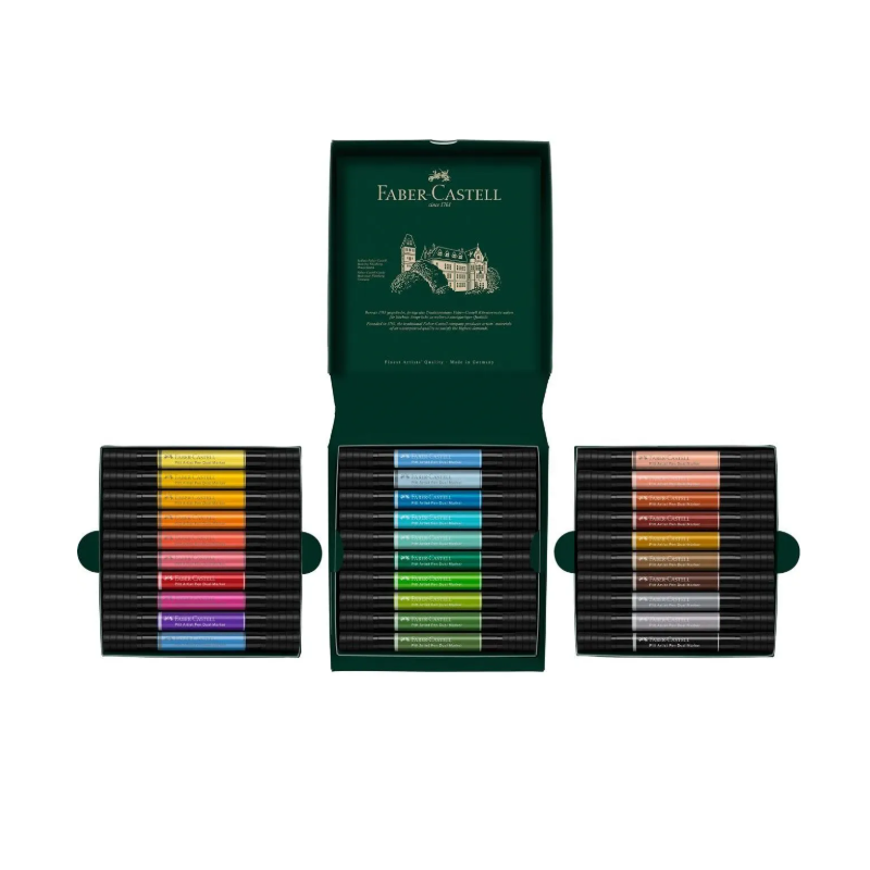 PITT Artist Pen Dual Marker wallet of 30