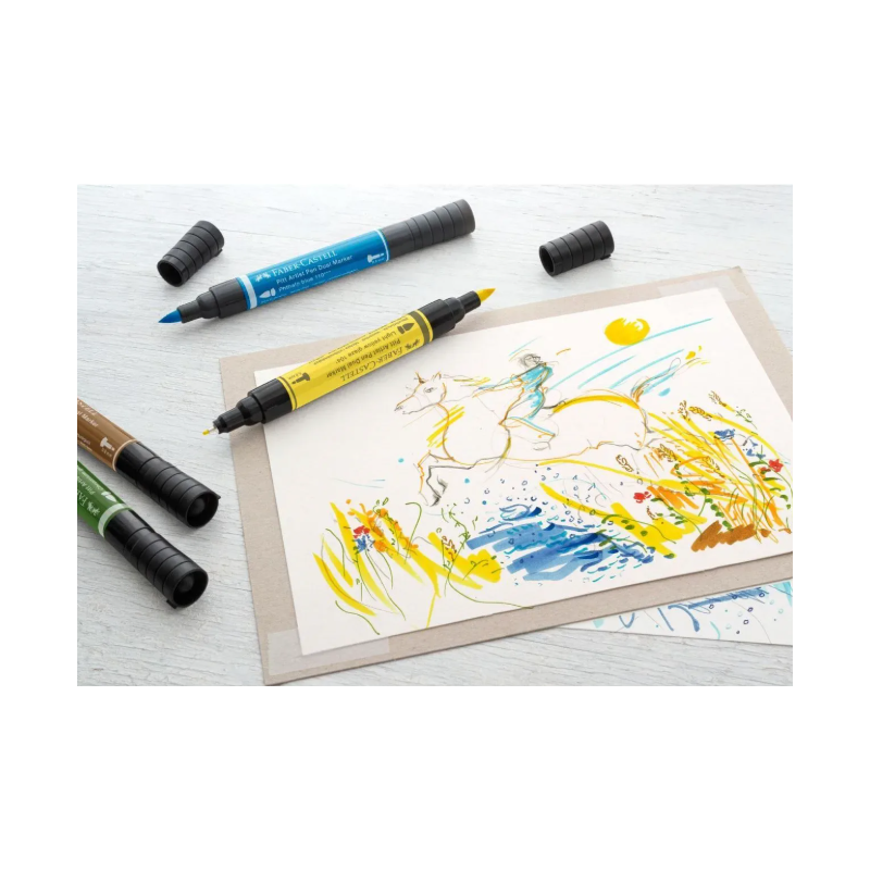 PITT Artist Pen Dual Marker wallet of 30